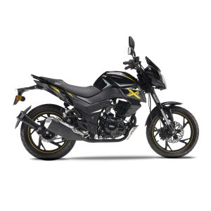 Motocicleta IGM Wind 200X de Otom Racing, diseñada para conducción deportiva, con motor de 200cc.