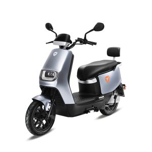 Motocicleta Yadea E8S Pro de Otom Racing, diseñada para movilidad urbana avanzada con motor eléctrico.