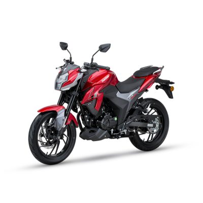 Motocicleta Haojue DR-160S de Otom Racing, diseñada para conducción deportiva, con motor de 160cc.