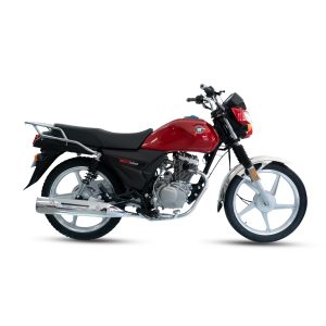Motocicleta Haojue EH-150 de Otom Racing, diseñada para funcionalidad diaria, con motor de 150cc.