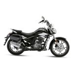 Motocicleta Haojue TR 150 de Otom Racing, diseñada para un estilo clásico, con motor de 150cc.