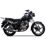 Motocicleta Haojue TZ-150 PRO de Otom Racing, diseñada para rendimiento eficiente, con motor de 150cc.