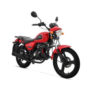Motocicleta Keeway C-Light de Otom Racing, con motor de 150cc y diseño clásico.