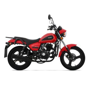 Motocicleta Keeway C-Light de Otom Racing, con motor de 150cc y diseño clásico.