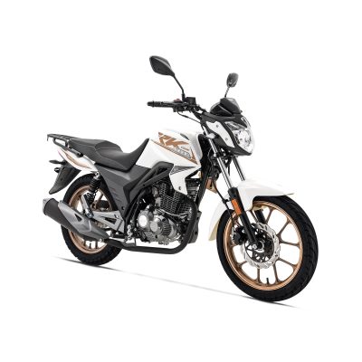 Motocicleta Keeway RK 200 de Otom Racing, diseñada para conducción ágil, con motor de 200cc.