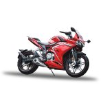 Motocicleta Loncin LX 300-GS de Otom Racing, diseñada para una conducción deportiva precisa, con motor de 300cc.