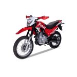 Motocicleta Motor 1 Trail 200 Sukida/SKS 200 de Otom Racing, diseñada para conducción en diversos terrenos, con motor de 200cc.