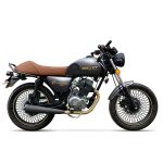 Motocicleta Thunder Bullet 180 de Otom Racing, diseñada para estilo clásico, con motor de 180cc.