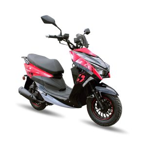 Scooter Thunder Venom M2 150 de Otom Racing, diseñada para movilidad urbana, con motor de 150cc.