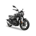 Motocicleta Tuko TK Racer 250 BI de Otom Racing, diseñada para estilo clásico, con motor de 250cc.