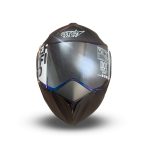 Casco abatible OTOM con visor iridium y visor interno. Este casco ofrece ventilación óptima, fácil liberación y cachetera removible para mayor comodidad. Fabricado en resistente ABS con ajuste micrométrico para una seguridad y confort excepcionales.
