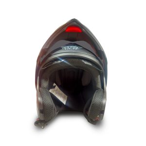 Casco abatible OTOM con visor iridium y visor interno. Este casco ofrece ventilación óptima, fácil liberación y cachetera removible para mayor comodidad. Fabricado en resistente ABS con ajuste micrométrico para una seguridad y confort excepcionales.