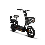 Motocicleta Yadea Lemeng de Otom Racing, diseñada para movilidad eléctrica ultraligera con motor avanzado.
