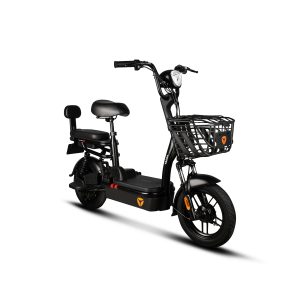 Motocicleta Yadea Lemeng de Otom Racing, diseñada para movilidad eléctrica ultraligera con motor avanzado.