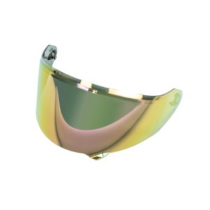 Visor HMT verde iridium para casco Speedbeast. Proporciona una excelente visibilidad y protección contra el resplandor solar, diseñado específicamente para adaptarse perfectamente al modelo Speedbeast. Ideal para condiciones de luz intensa, ofreciendo una visión clara y segura.
