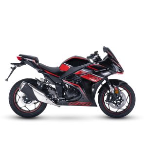 Motocicleta deportiva Shineray S-CHIEF II, diseñada para la velocidad y el control en la carretera.