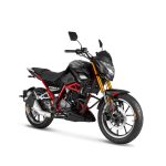Motocicleta deportiva Shineray SE-SPORT II, diseñada para el rendimiento y control en la carretera.